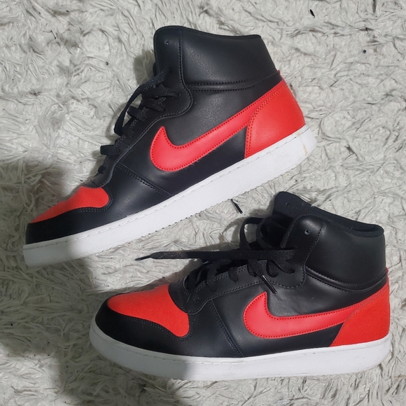 Nike Ebernon Mid - Red/Black - Picture 2 of 4